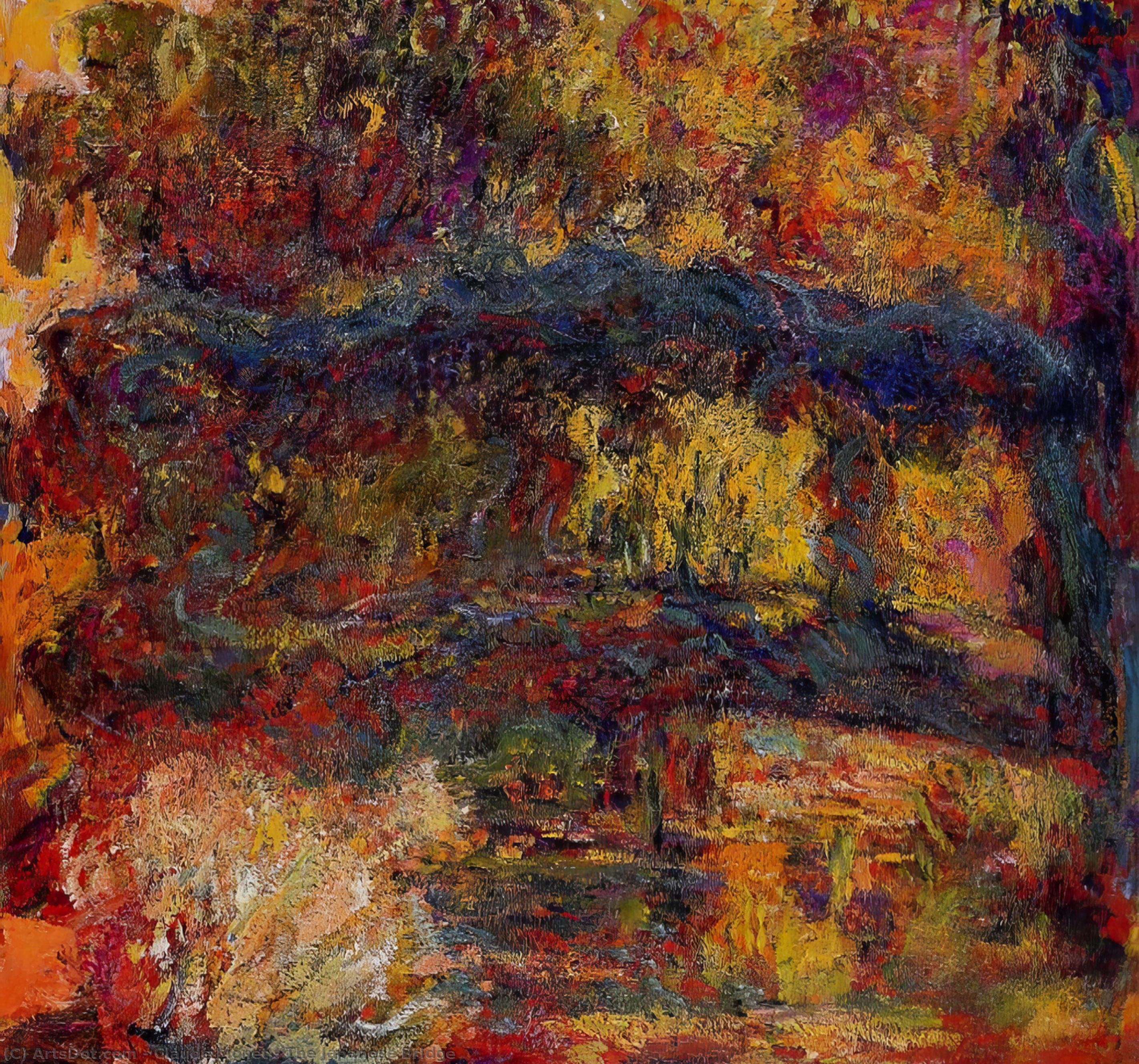 The Japanese Bridge — Claude Monet