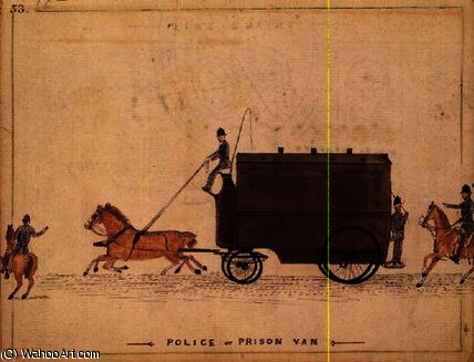 The Police Or Prison Van — William Francis Freelove