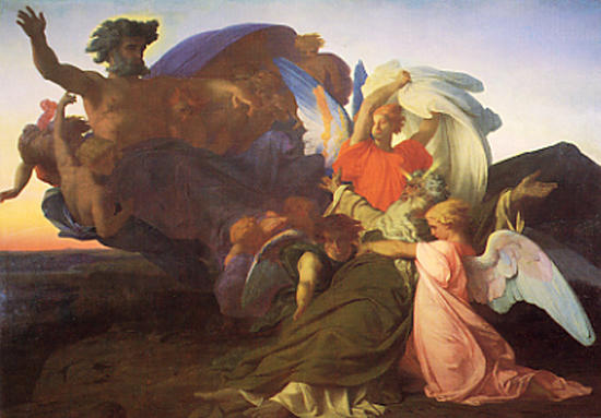 The Death Of Moses — Alexandre Cabanel