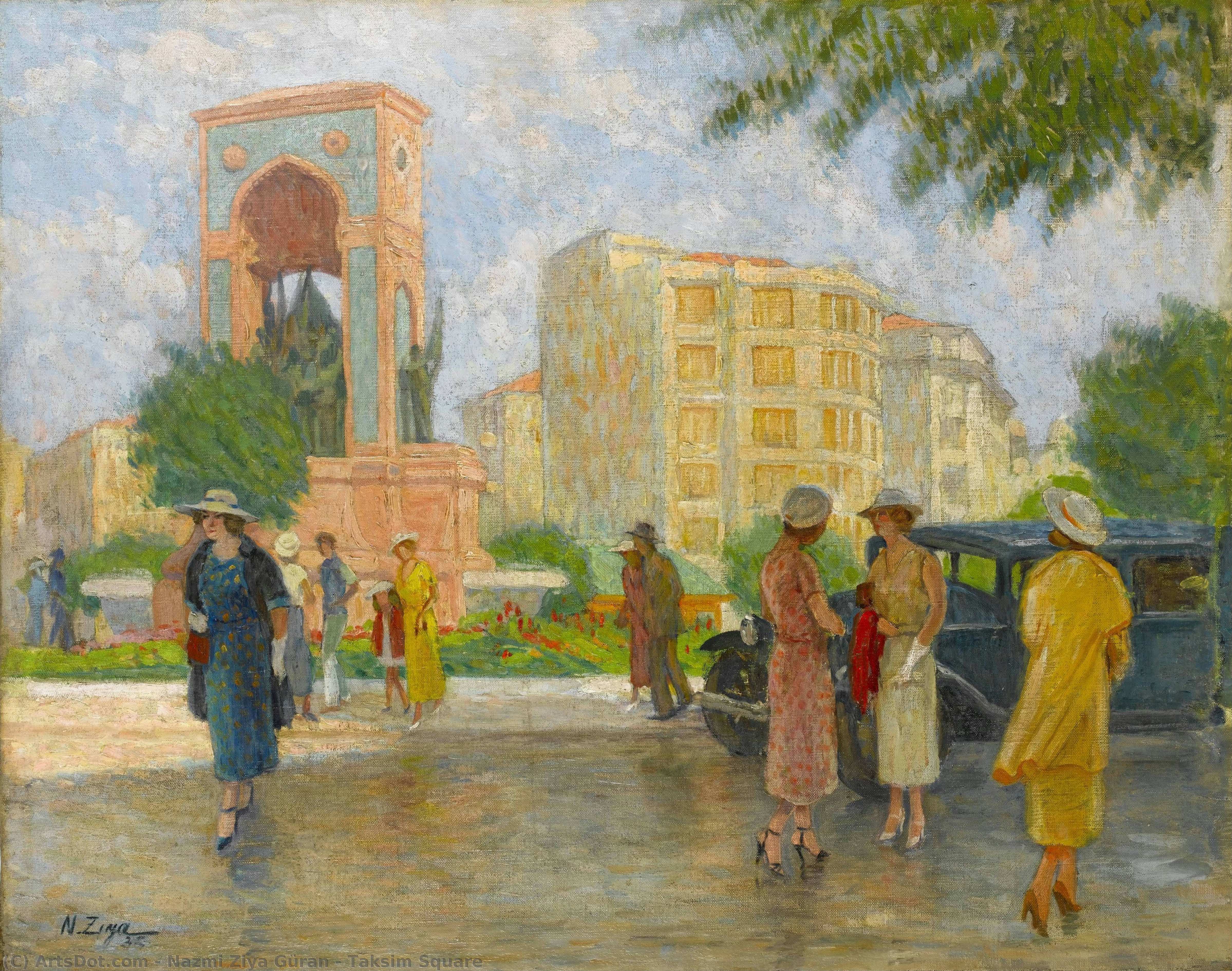 Taksim Square — Nazmi Ziya Güran