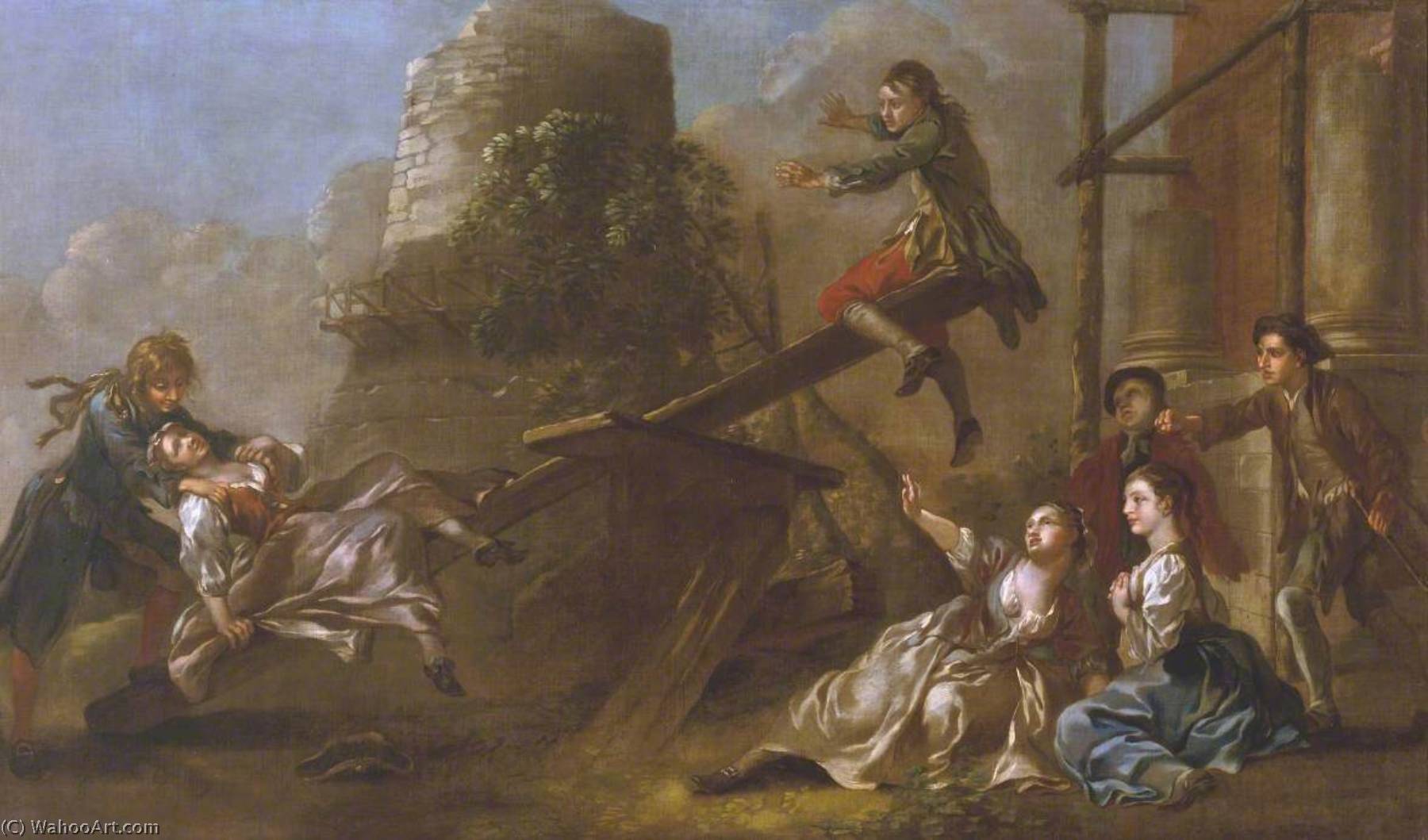 See Saw — Francis Hayman