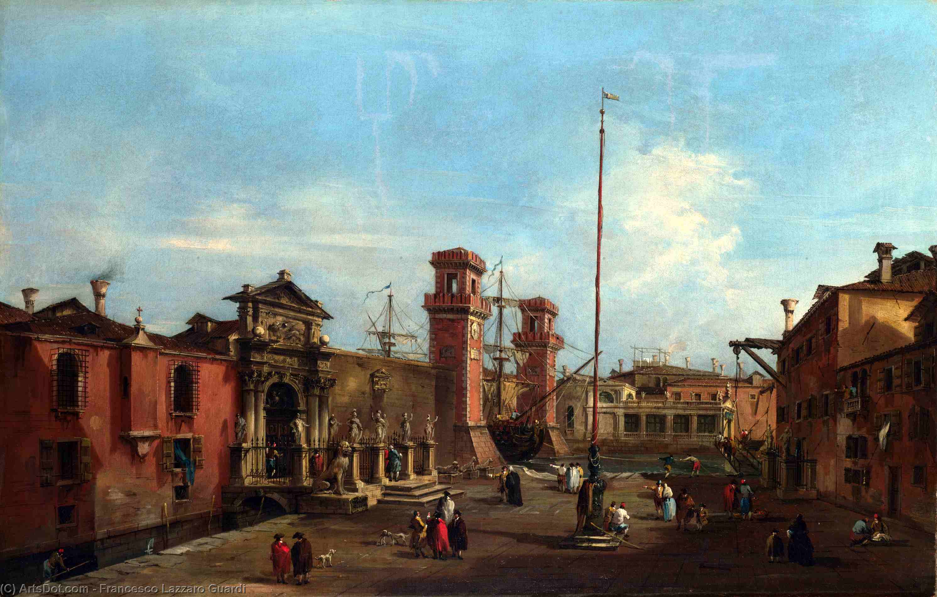 The Arsenal — Francesco Lazzaro Guardi