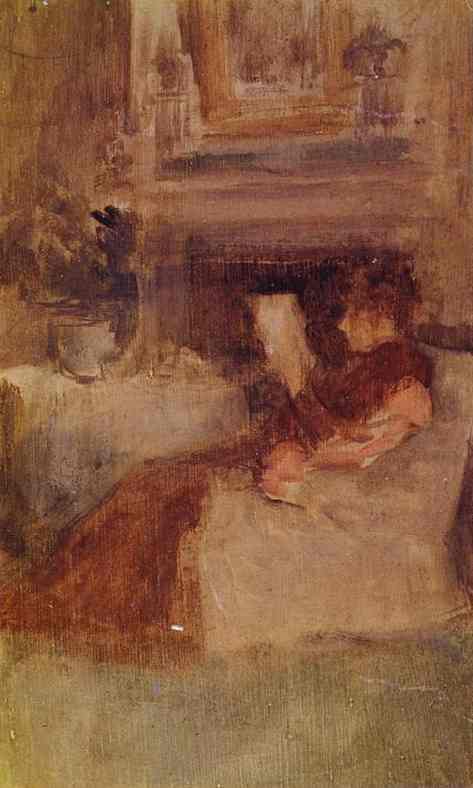 Mrs. Charles Wibley Reading — James Abbott Mcneill Whistler