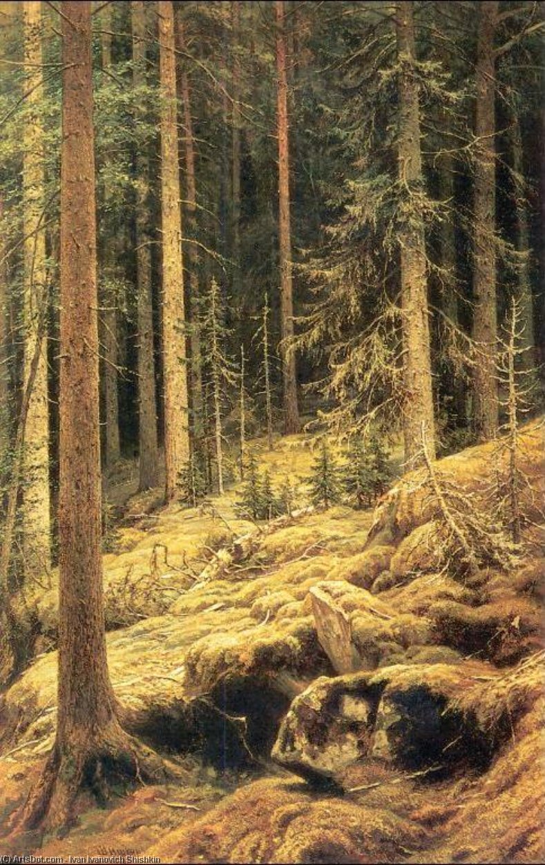 Thickets — Ivan Ivanovich Shishkin