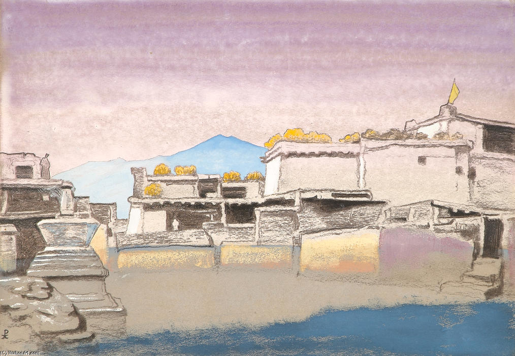 Kardang (study) — Nicholas Roerich
