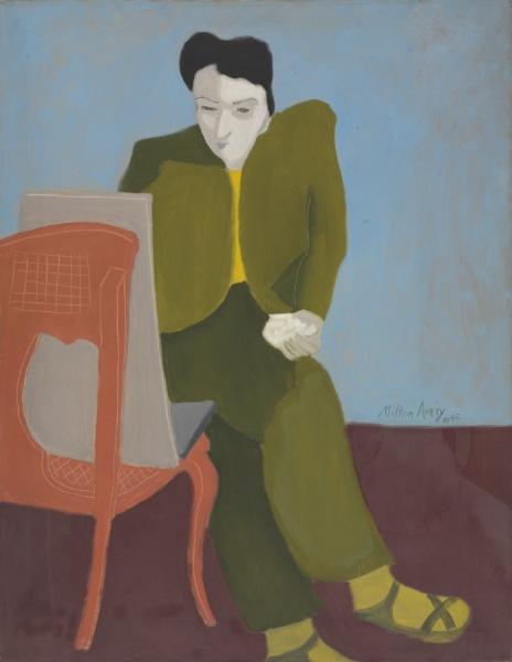 Studious Sketcher — Milton Avery