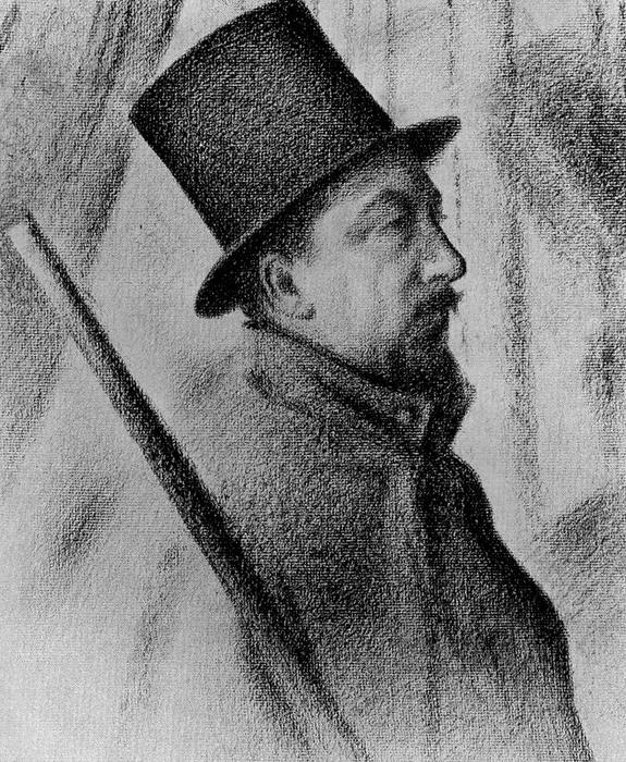Portrait Of Paul Signac — Georges Seurat