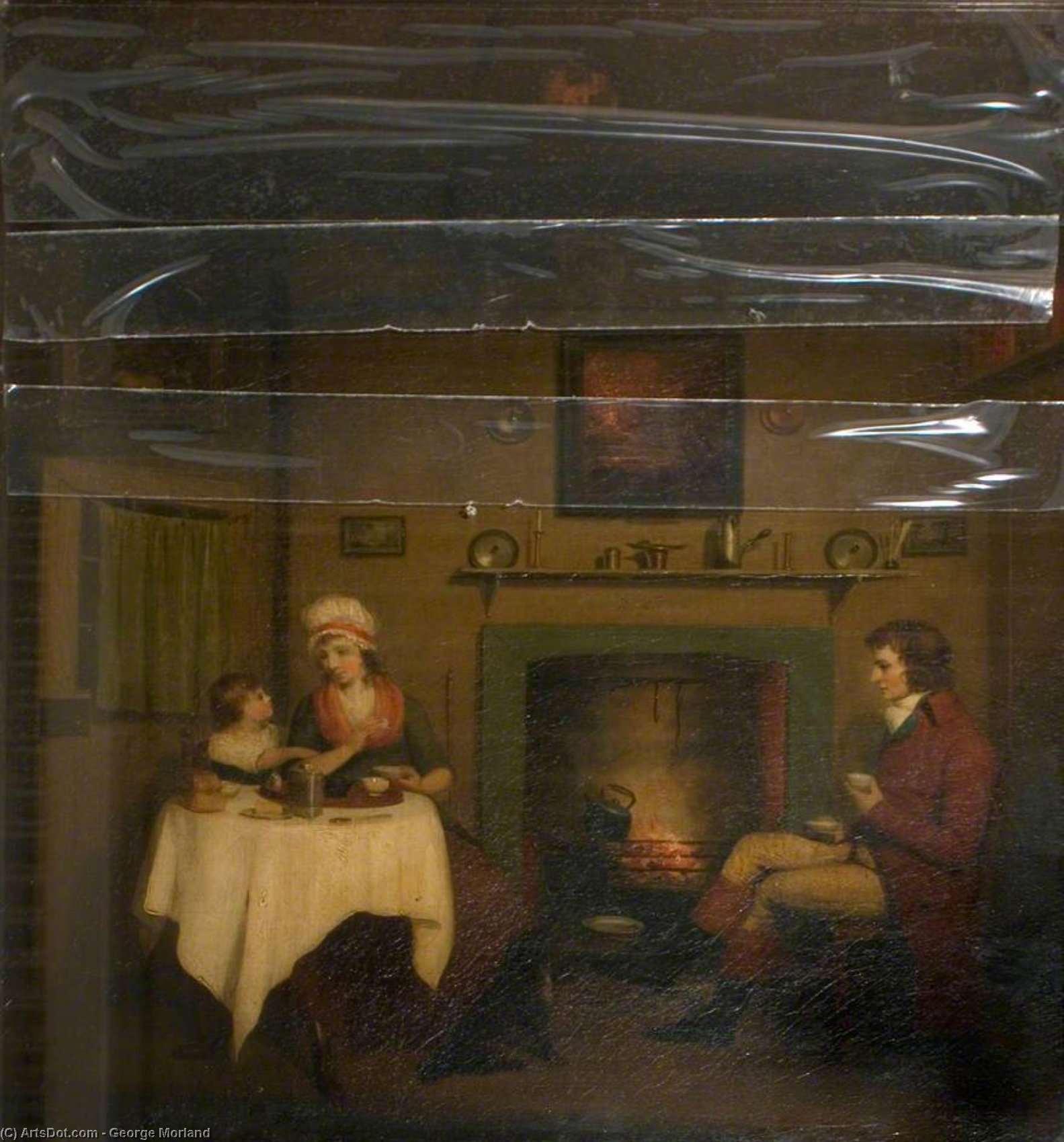 Cottage Interior — George Morland