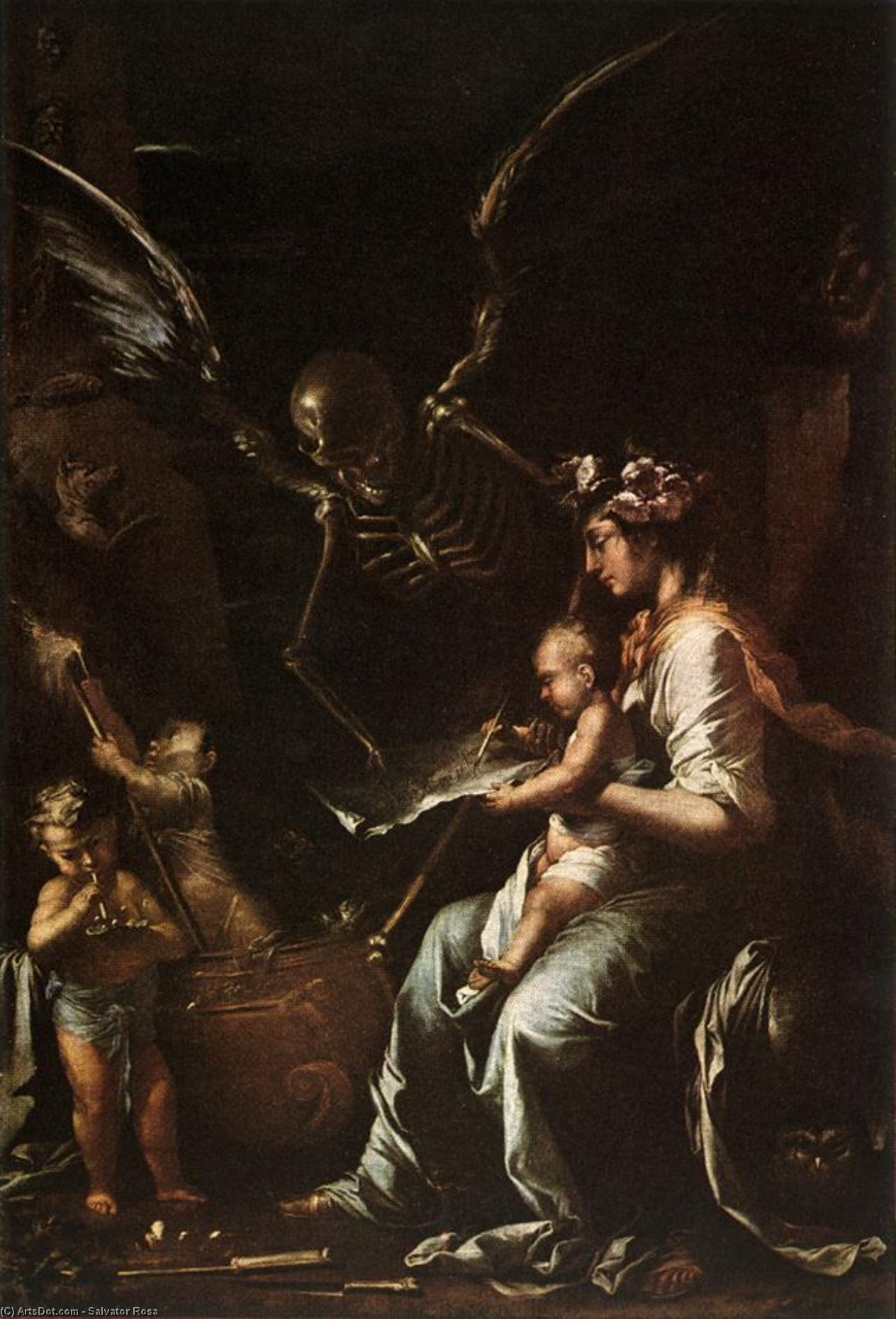 Human Fragility — Salvator Rosa