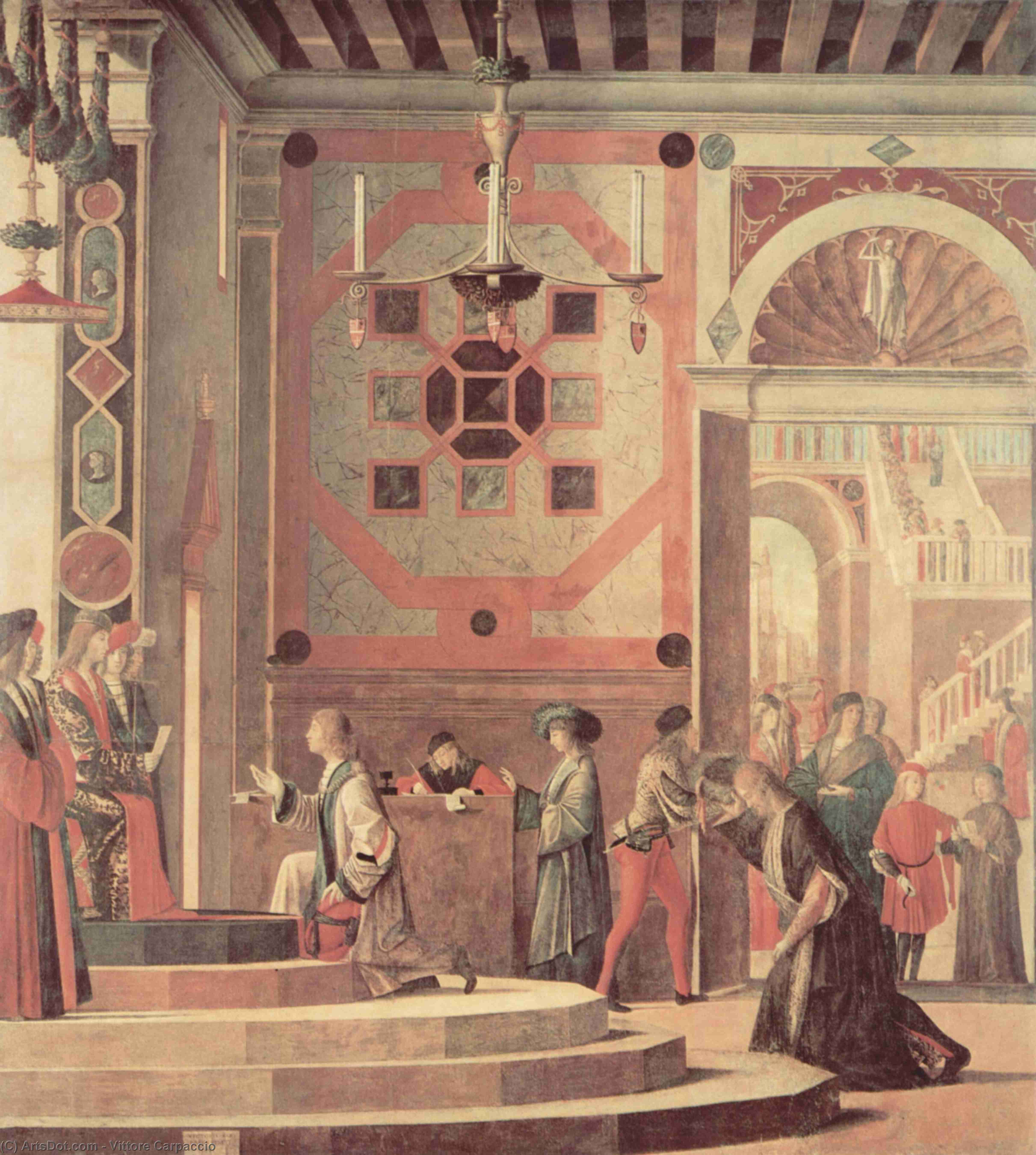 The Departure Of The English Ambassadors — Vittore Carpaccio