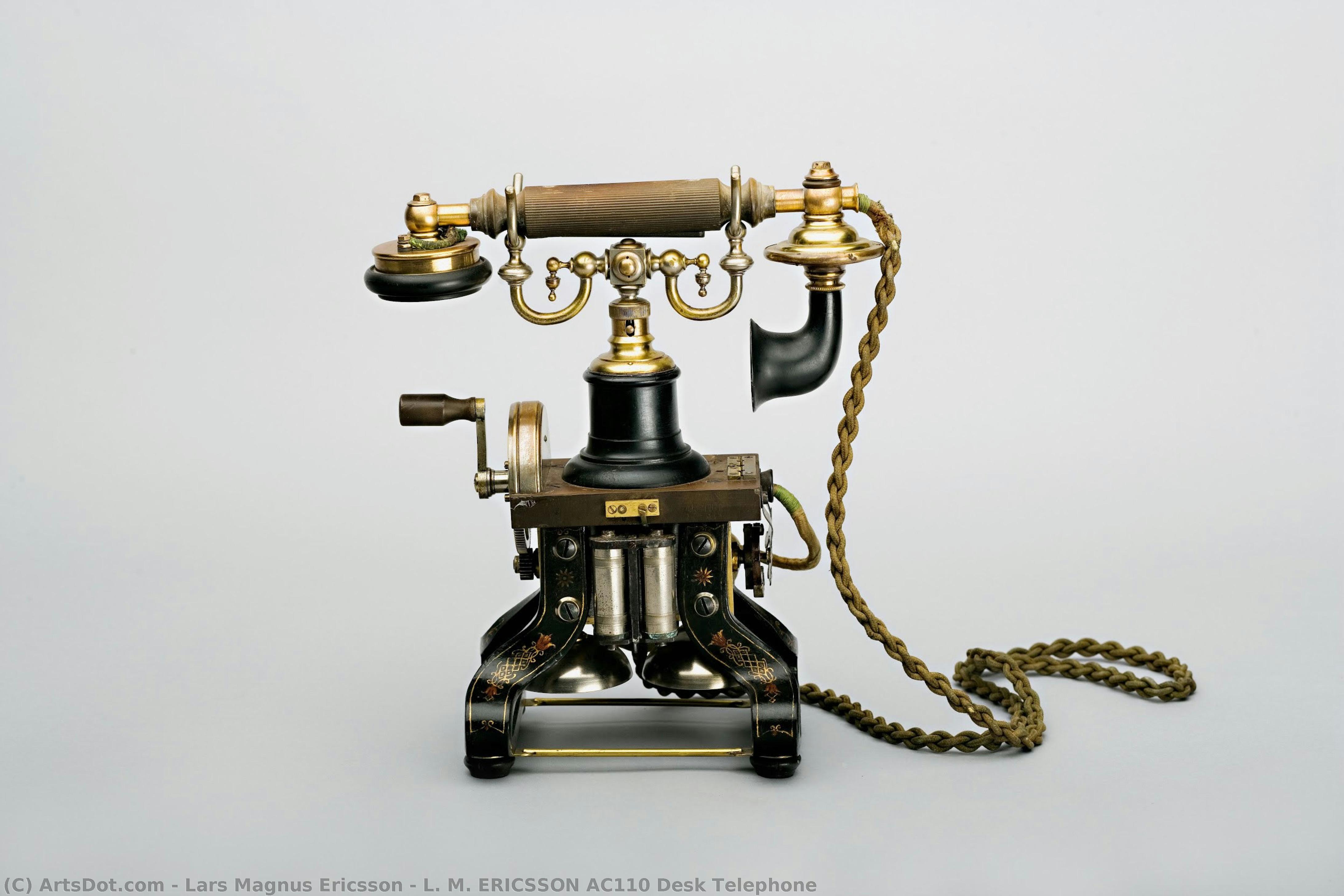 L. M. Ericsson Ac110 Desk Telephone — Lars Magnus Ericsson