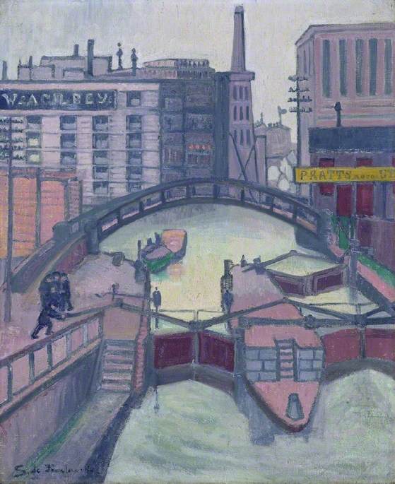 Lock On The Canal — Stanislawa De Karlowska