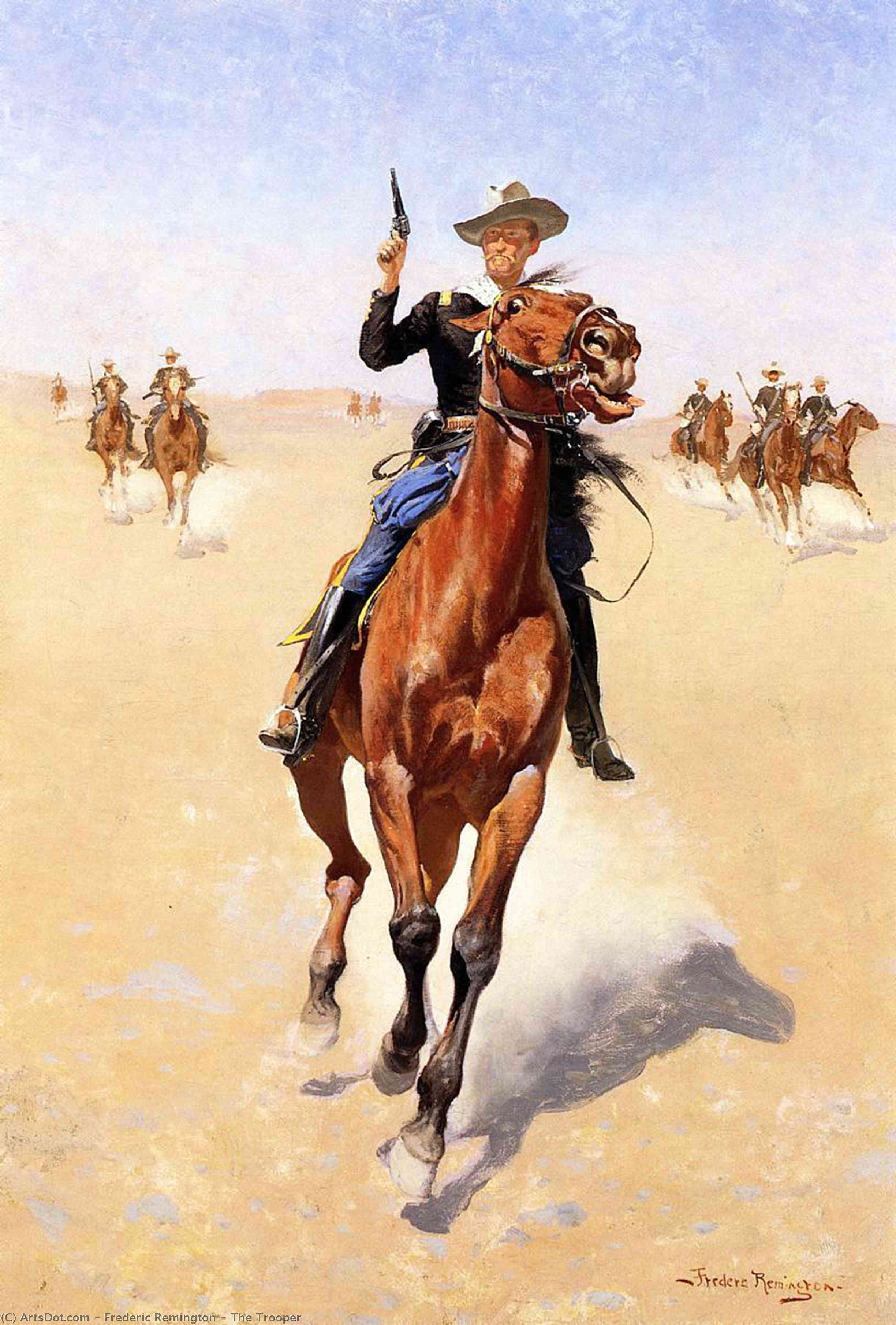 The Trooper — Frederic Remington