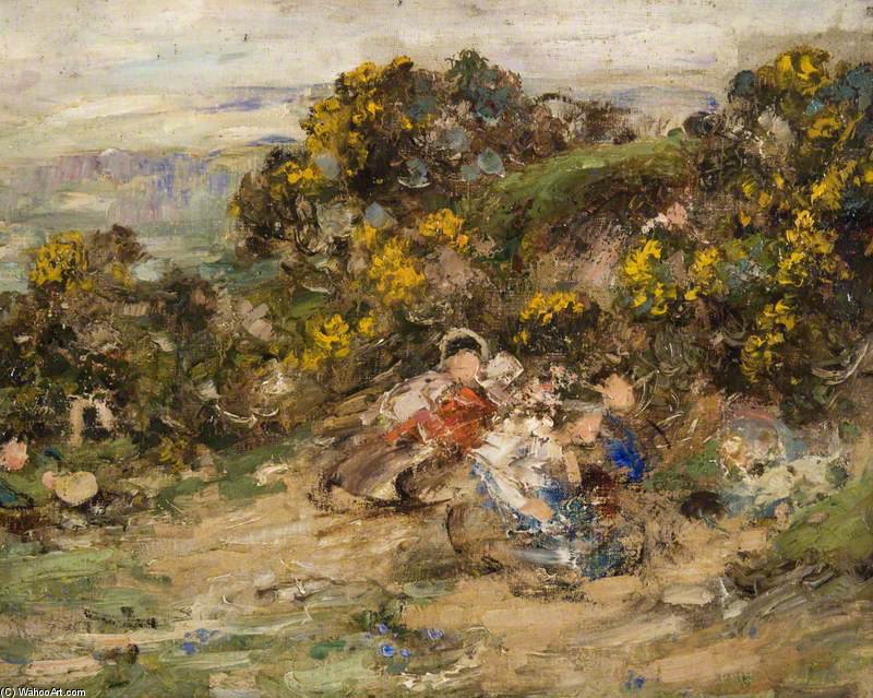 Landscape With Blossom — William Stewart Macgeorge