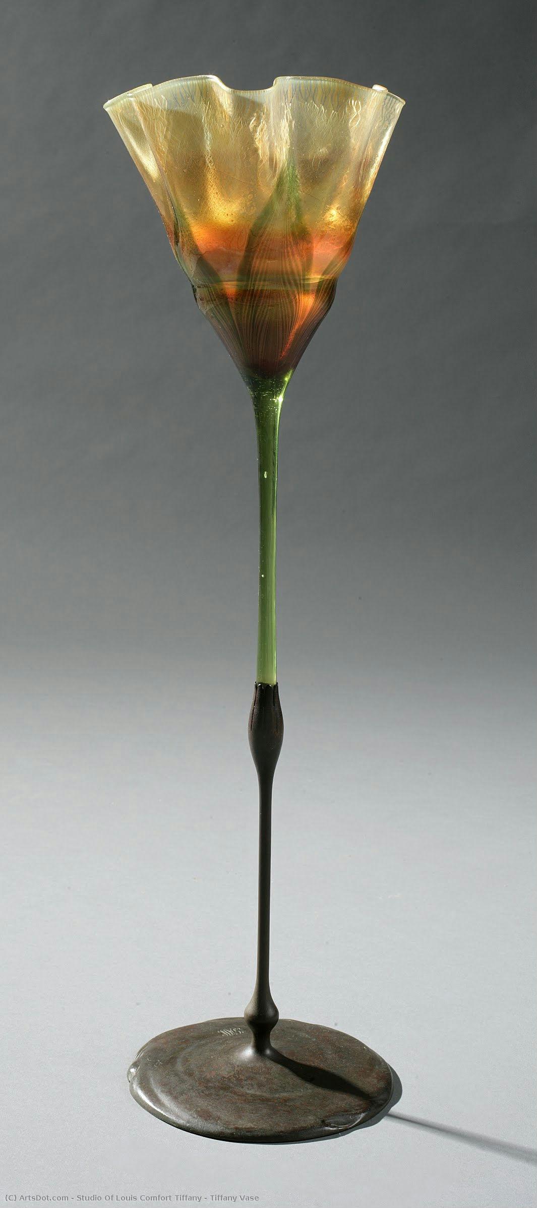 Tiffany Vase — Studio Of Louis Comfort Tiffany