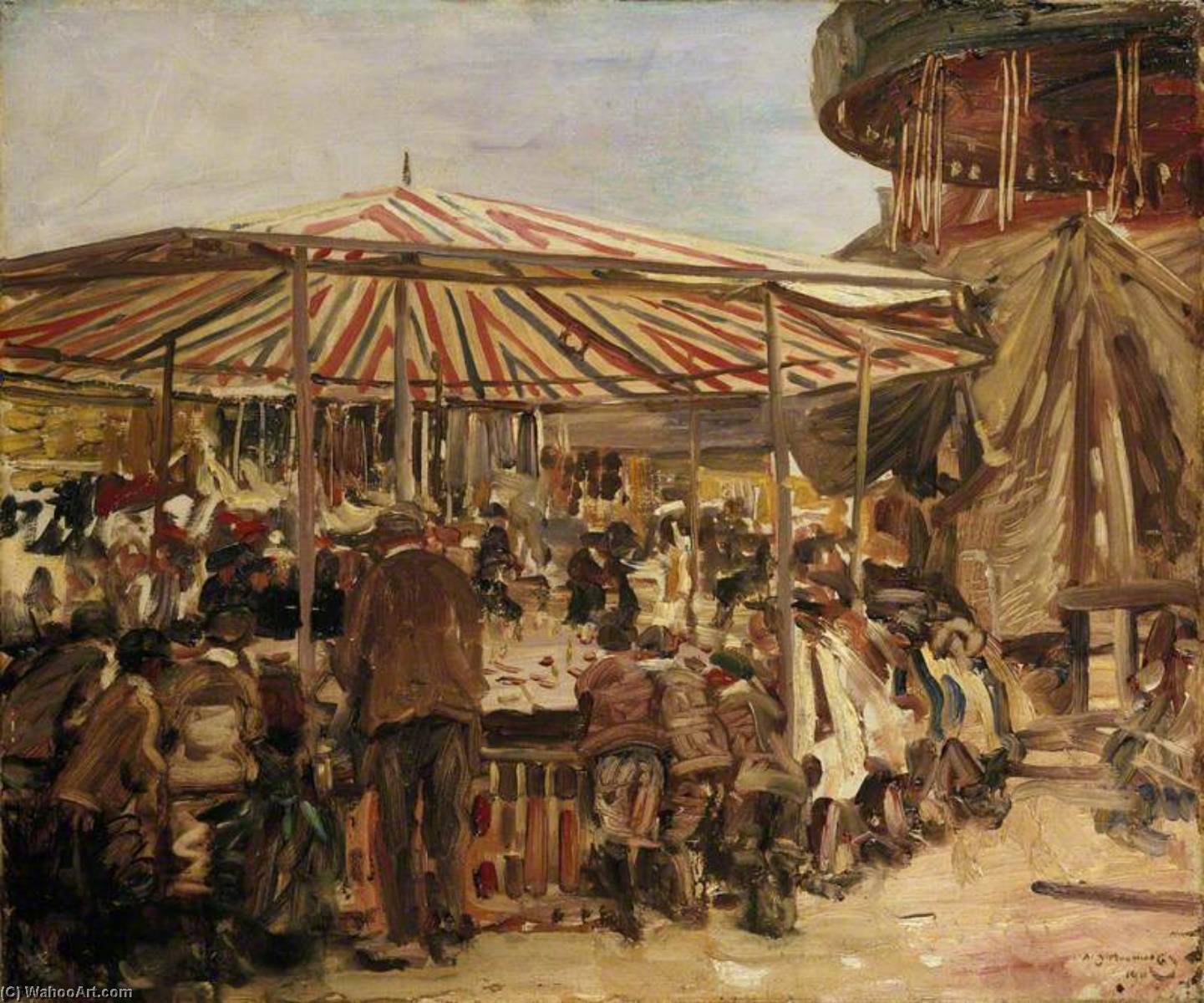 Tombland Fair — Sir Alfred James Munnings