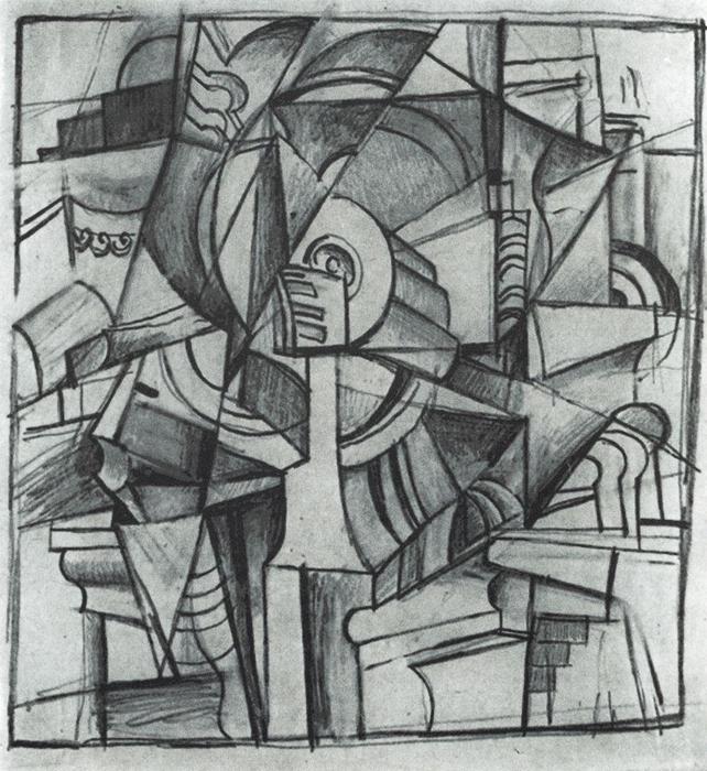 Cubo-futurist Composition — Kazimir Malevich