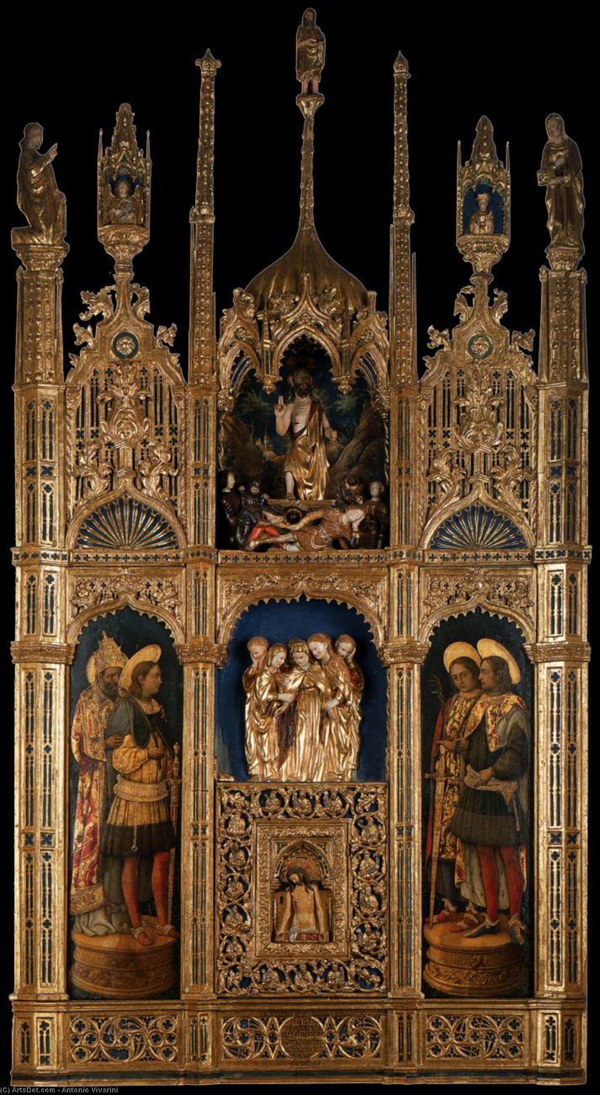 Políptico Del Cuerpo De Cristo — Antonio Vivarini