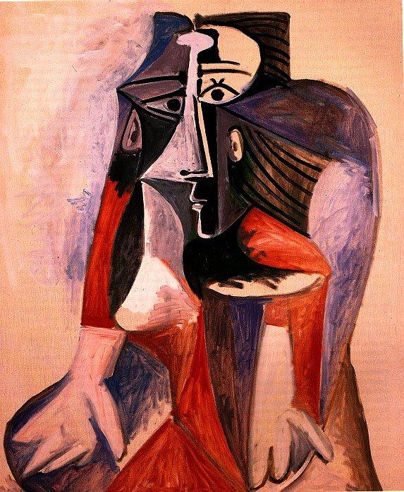 Seated Woman (jacqueline) — Pablo Picasso