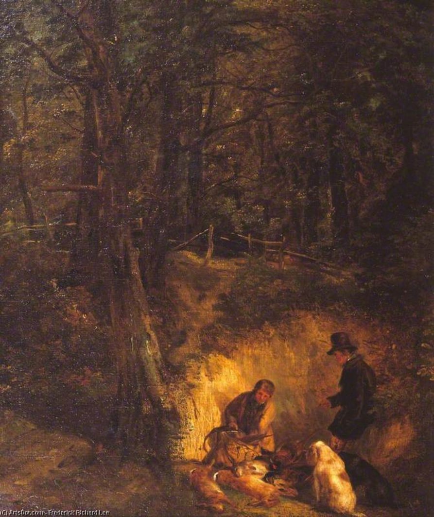 Cover Side (figures And Animals By Sir E. Landseer) — Frederick Richard Lee