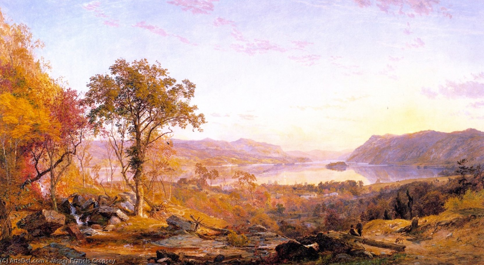 Indian Summer — Jasper Francis Cropsey