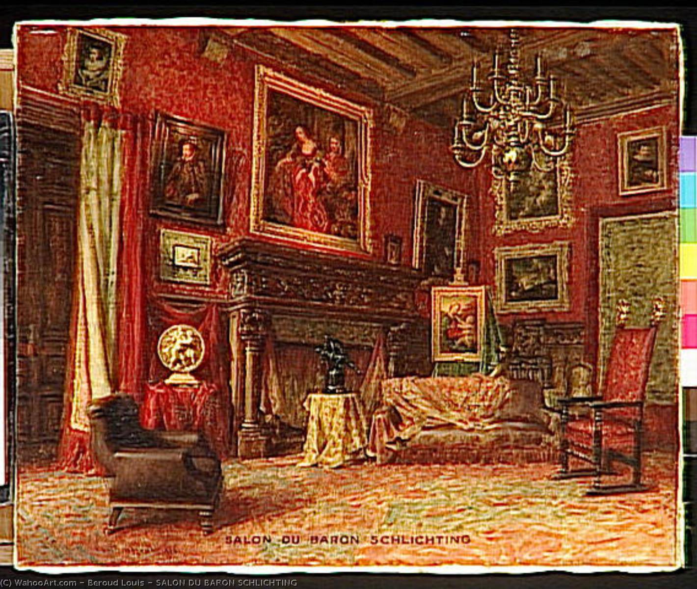 Salon Du Baron Schlichting — Louis Beroud