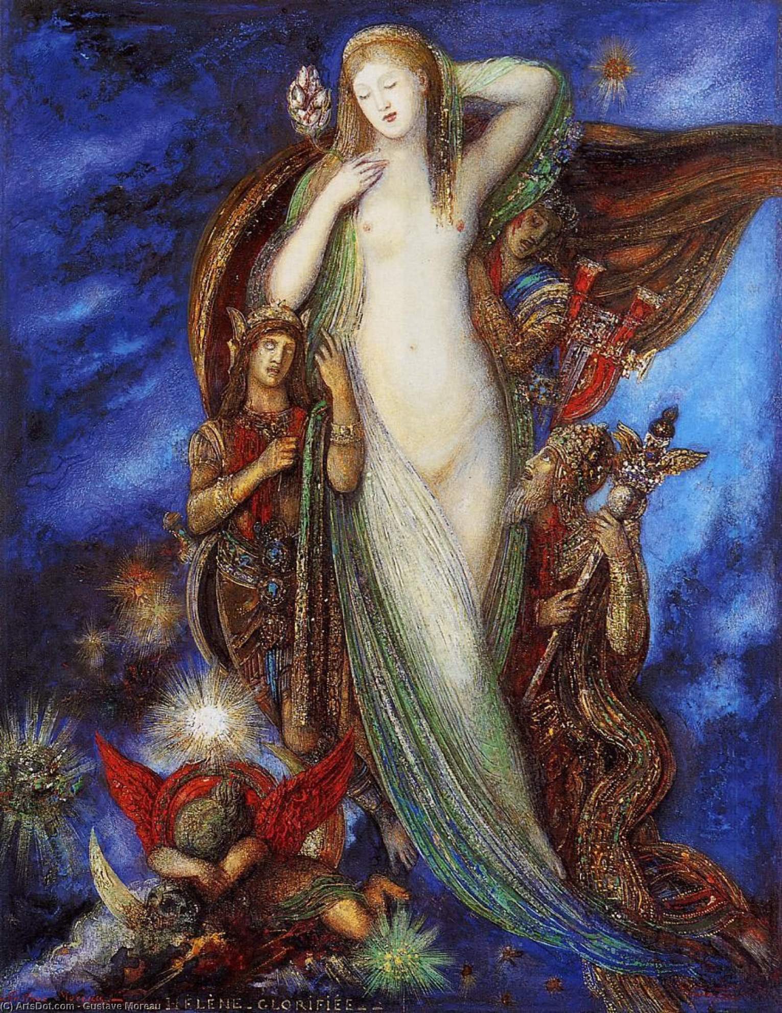 Helene Glorifee — Gustave Moreau
