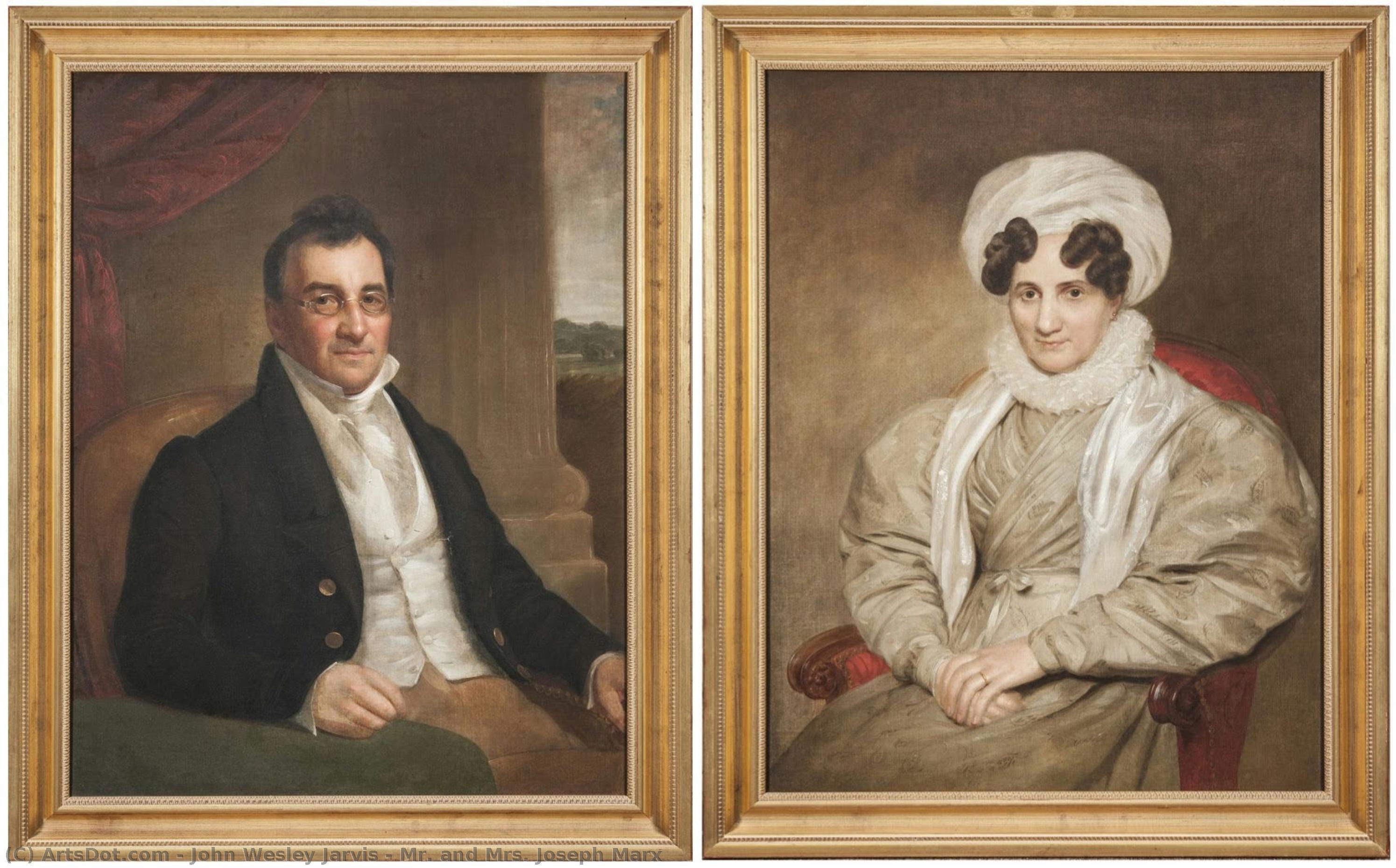 Mr. And Mrs. Joseph Marx — John Wesley Jarvis