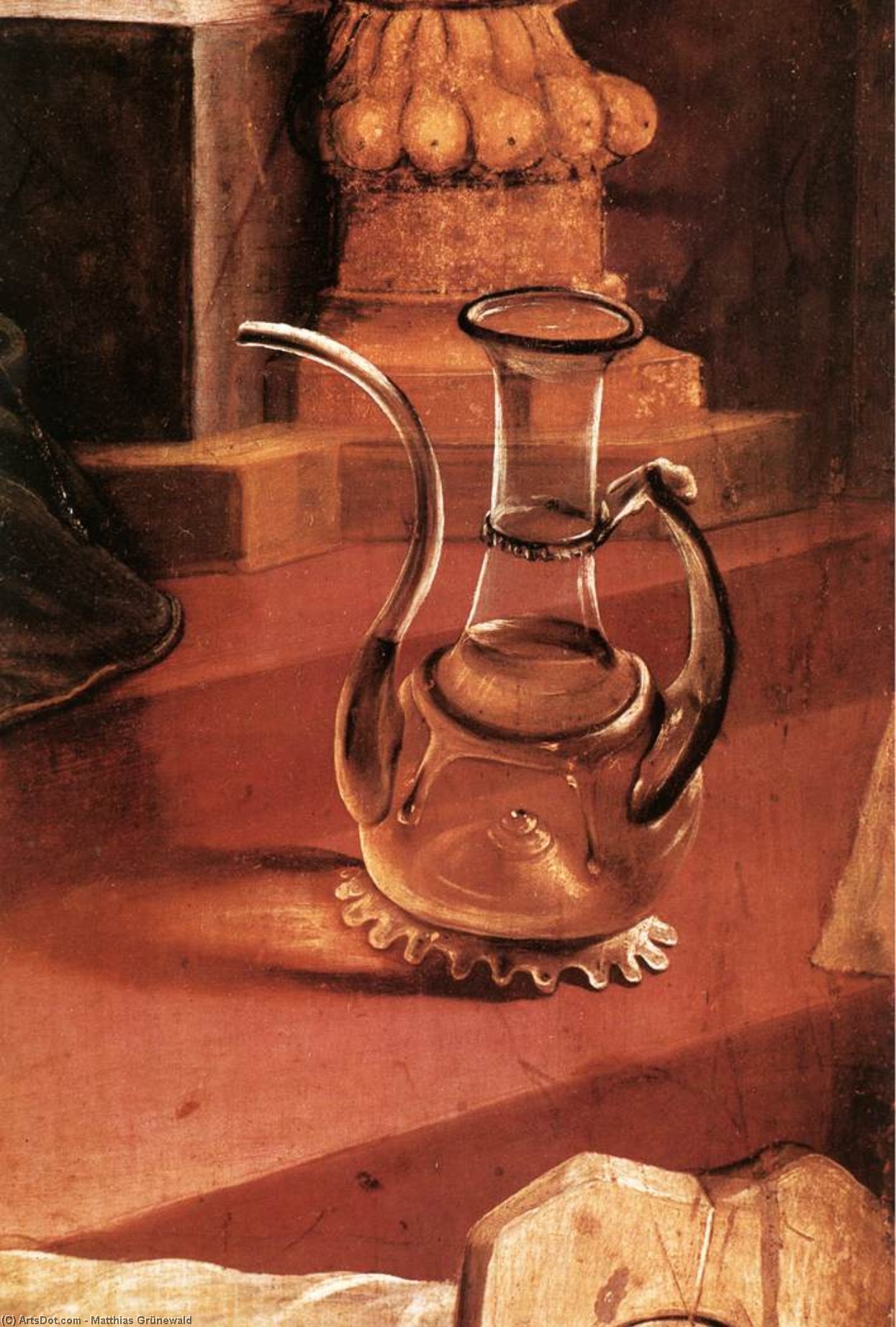 Nativity (detail) — Matthias Grünewald
