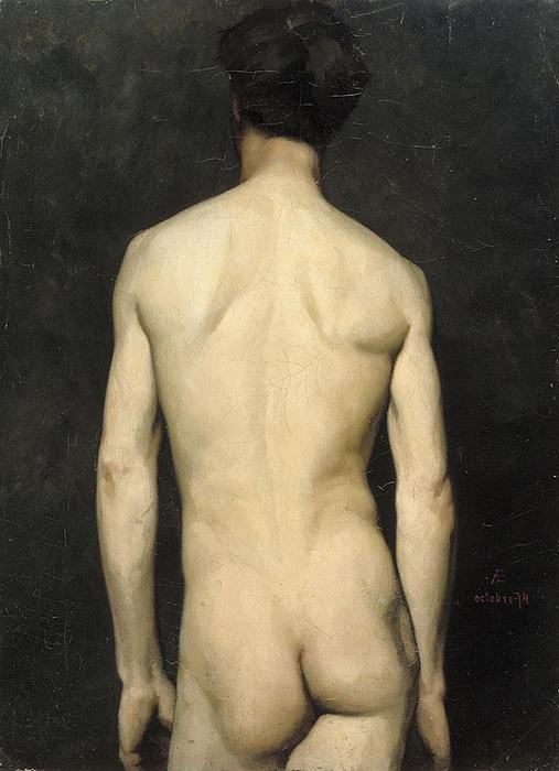 Male Nude 1 — Albert Edelfelt