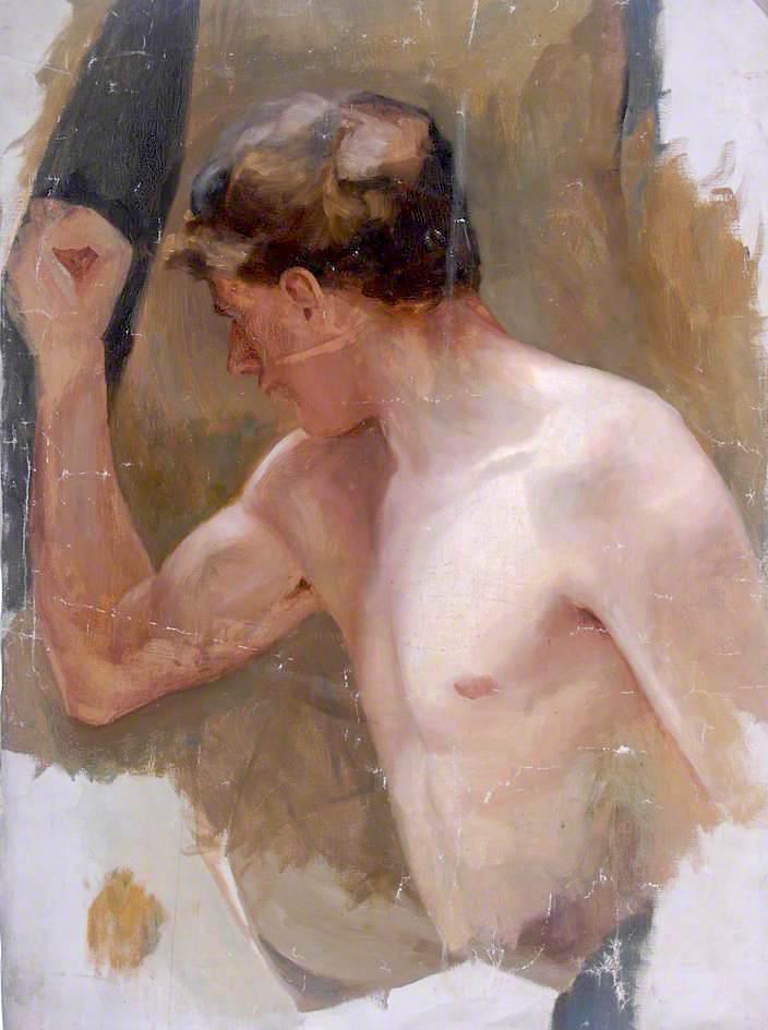 Male Nude — William Henry Charlton