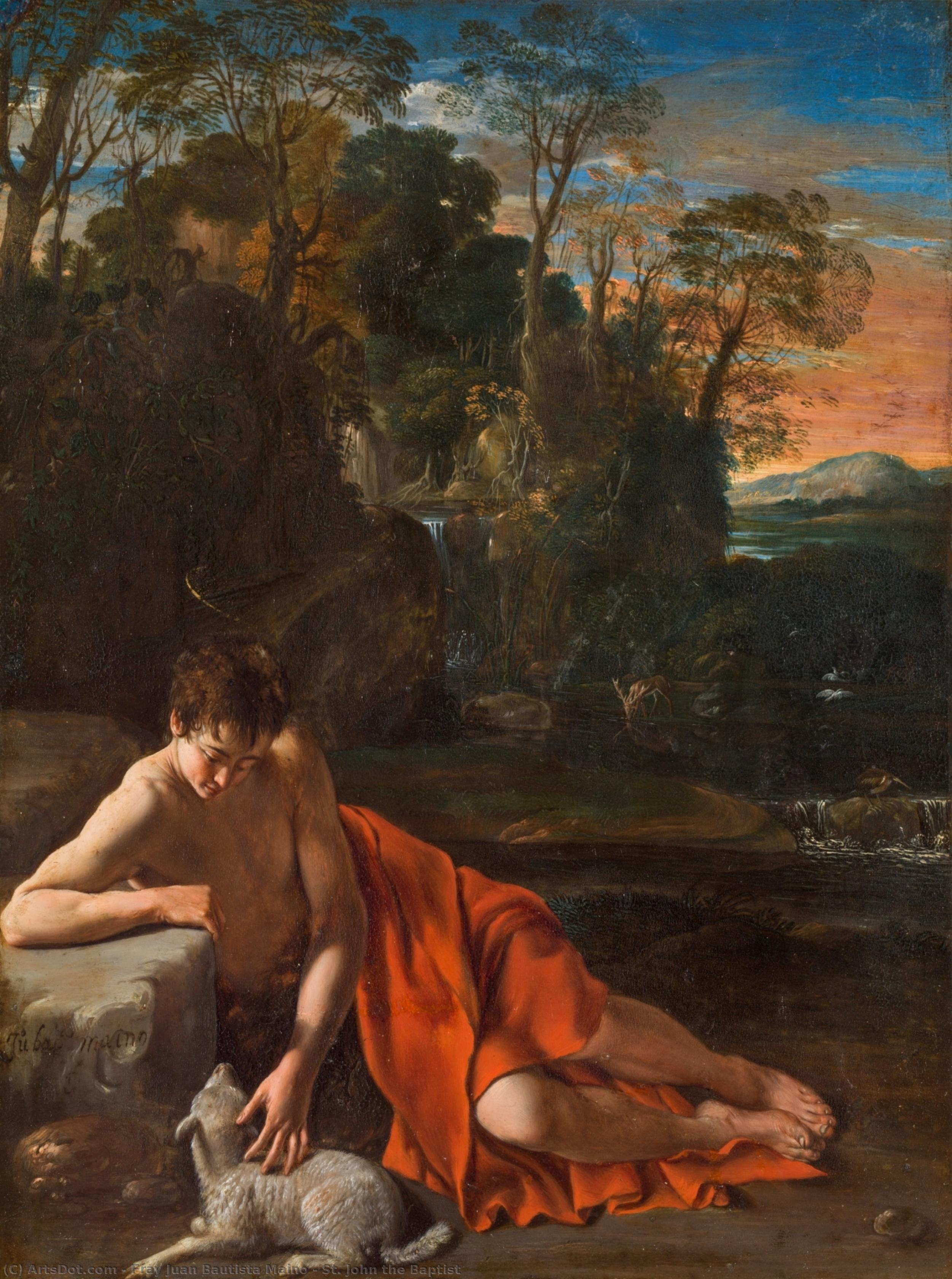 St. John The Baptist — Fray Juan Bautista Maino