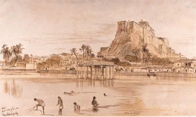 Trichinopoly, Tamil Nadu, South India — Edward Lear