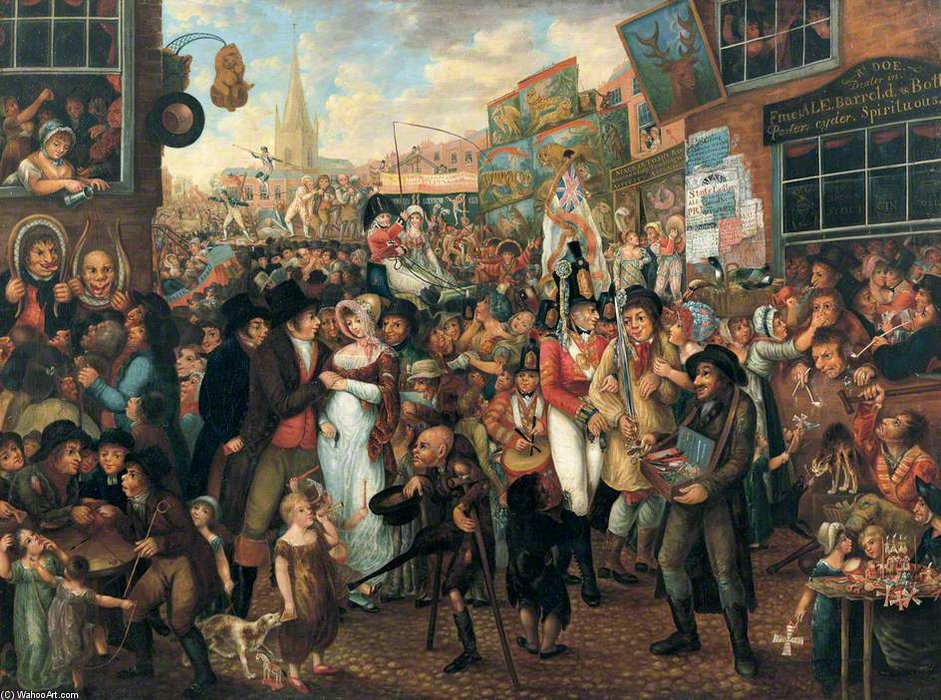 Bartholomew Fair — Benjamin Robert Haydon