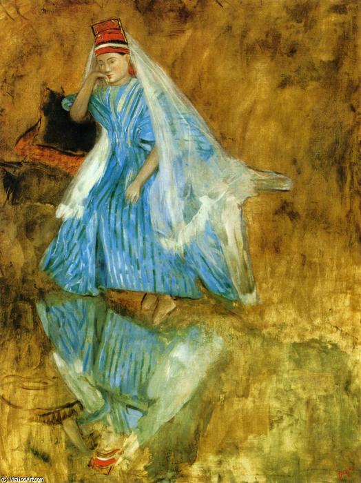 Mademoiselle Fiocre In The Ballet The Source'' (study)'' — Edgar Degas