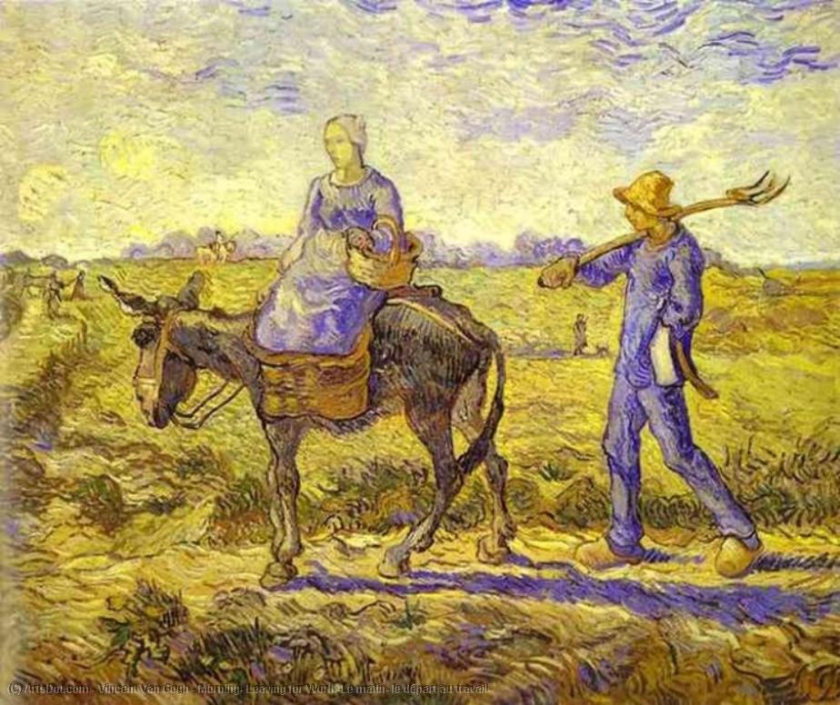 Morning, Leaving For Work (le Matin, Le Départ Au Travail) — Vincent Willem Van Gogh