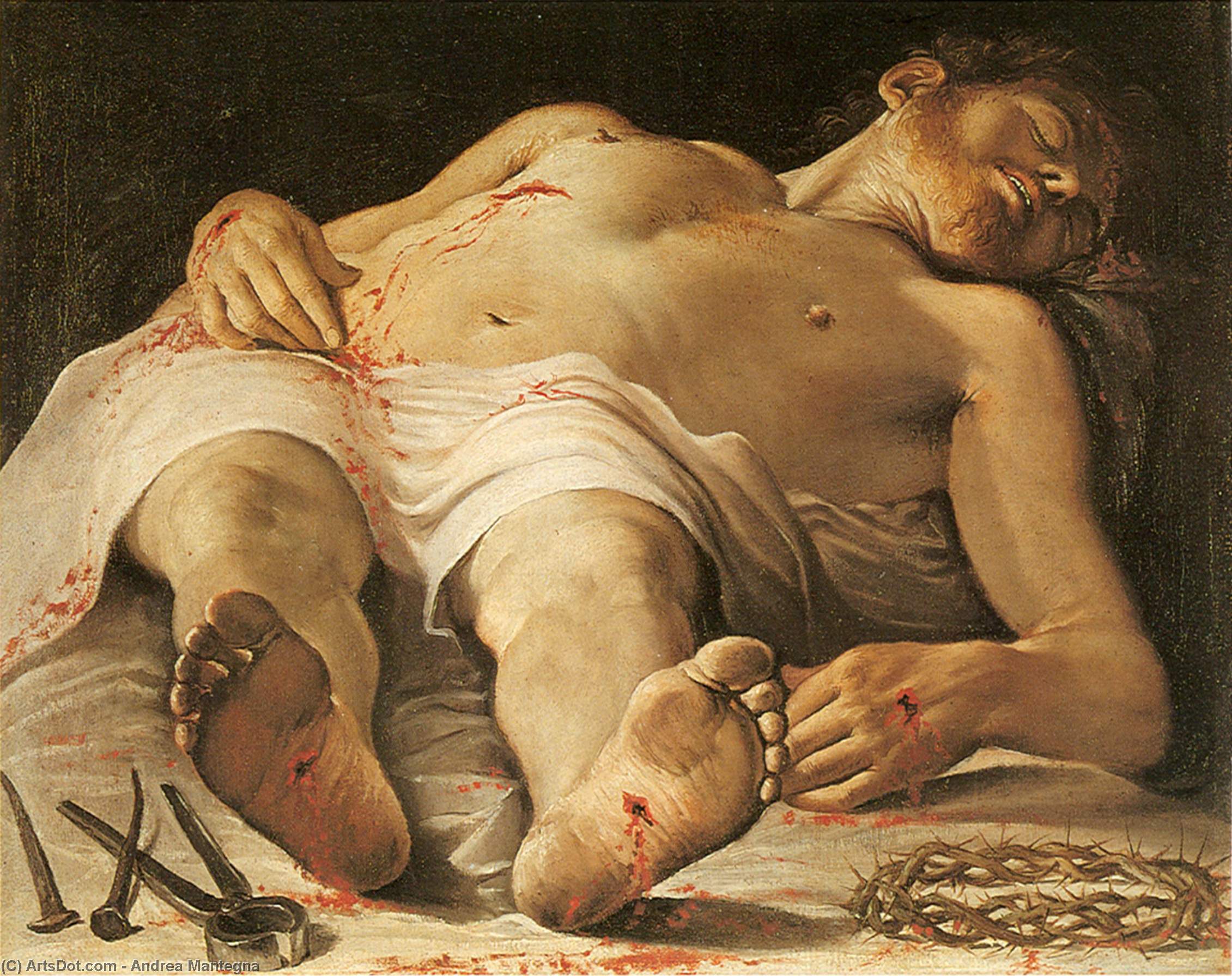 Dead Christ ) — Andrea Mantegna