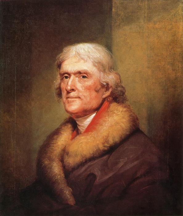 Thomas Jefferson — Rembrandt Peale