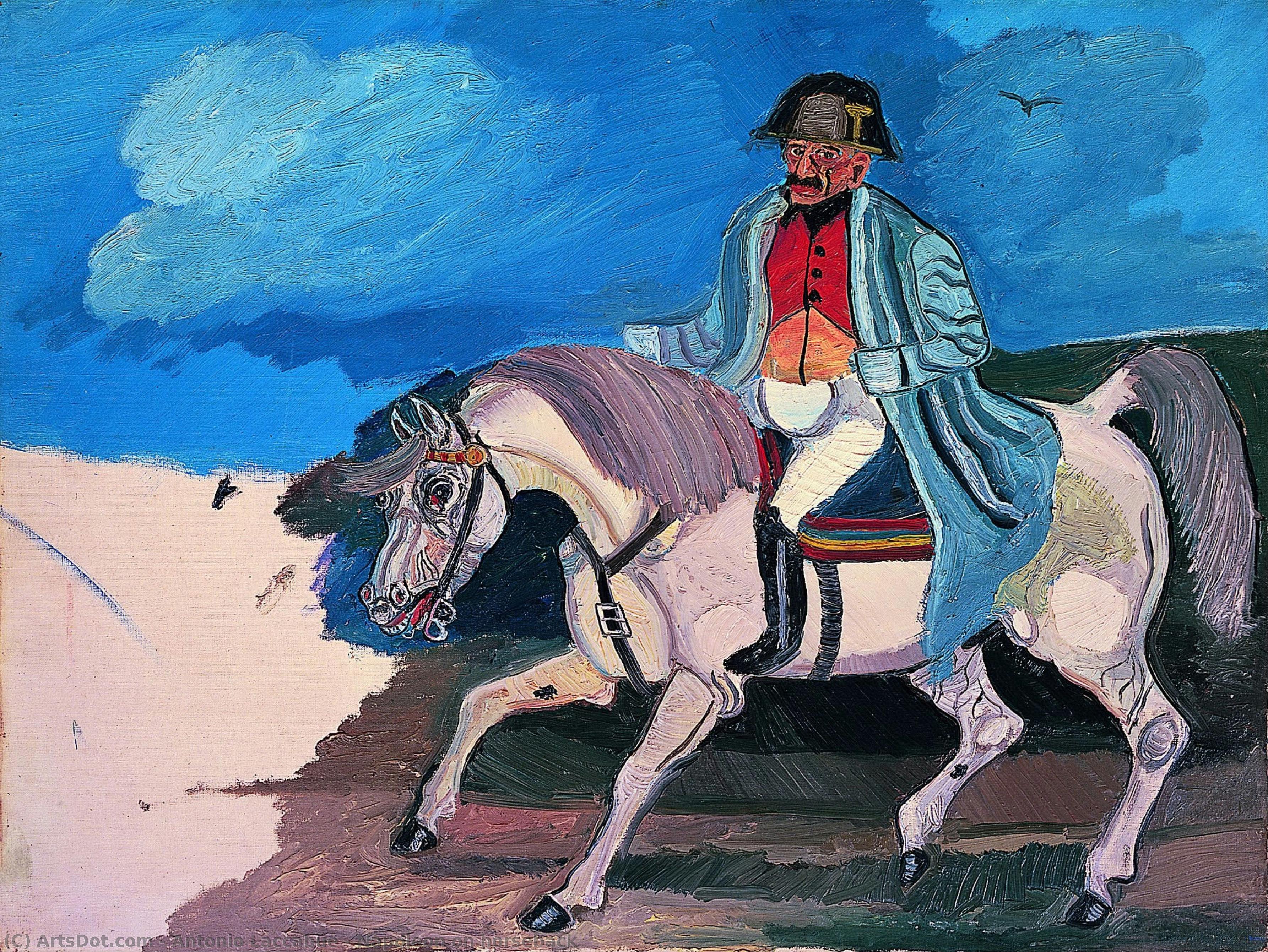 Napoleon On Horseback — Antonio Laccabue