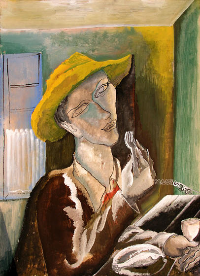 Man With The Yellow Hat — Ossip Zadkine