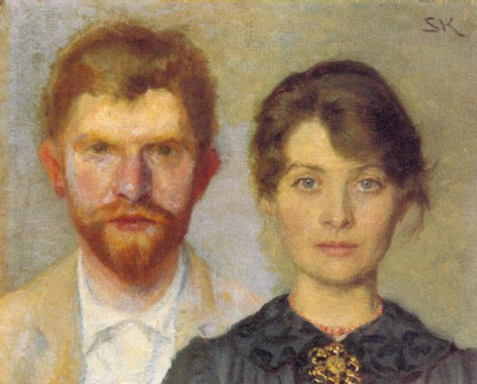 Retrato Del Matrimonio — Peder Severin Kroyer