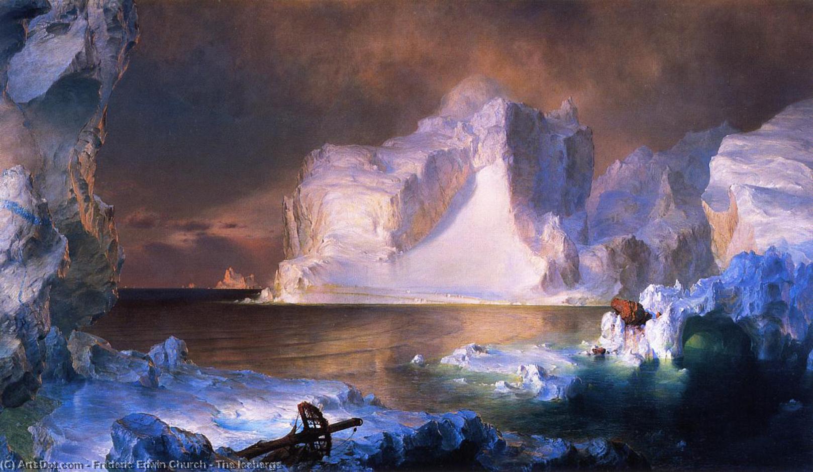 The Icebergs — Фредерик Едвин Чурч