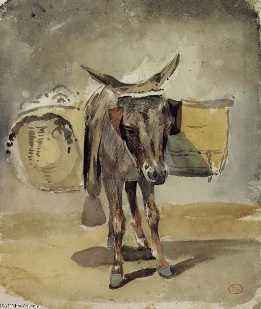 A Donkey — Paul Huet