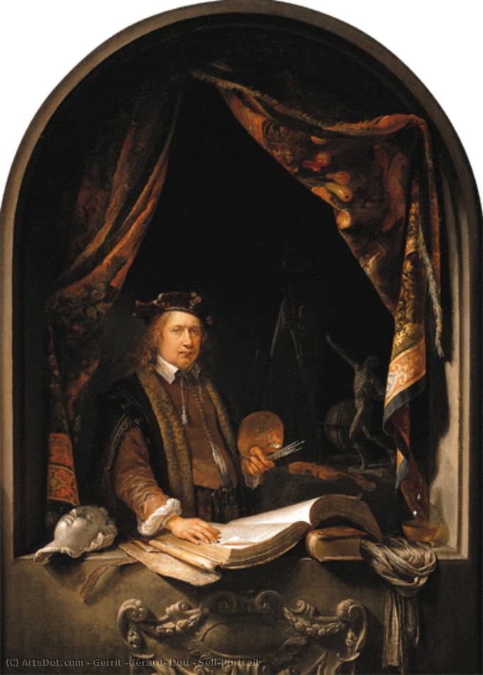 Self-portrait — Gerrit Dou