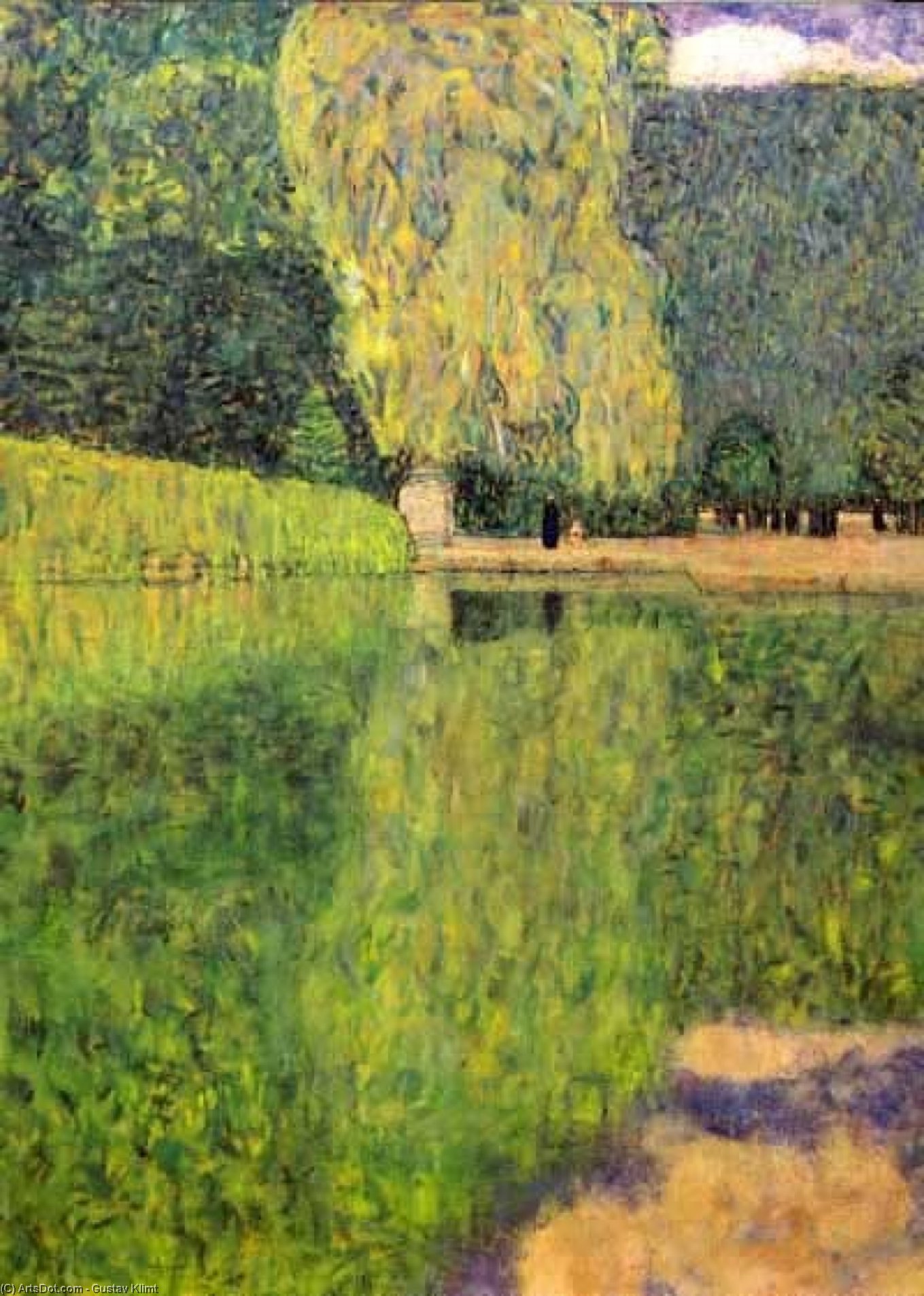 Park Of Schönbrunn, 1916 - Private Collection — Gustav Klimt