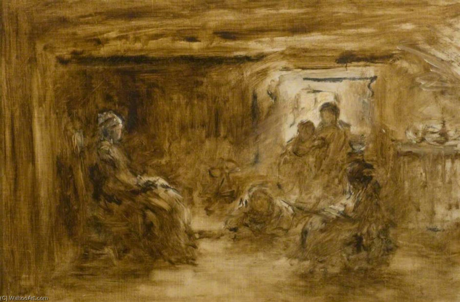 Early Sketch For 'the Legend' — George Paul Chalmers