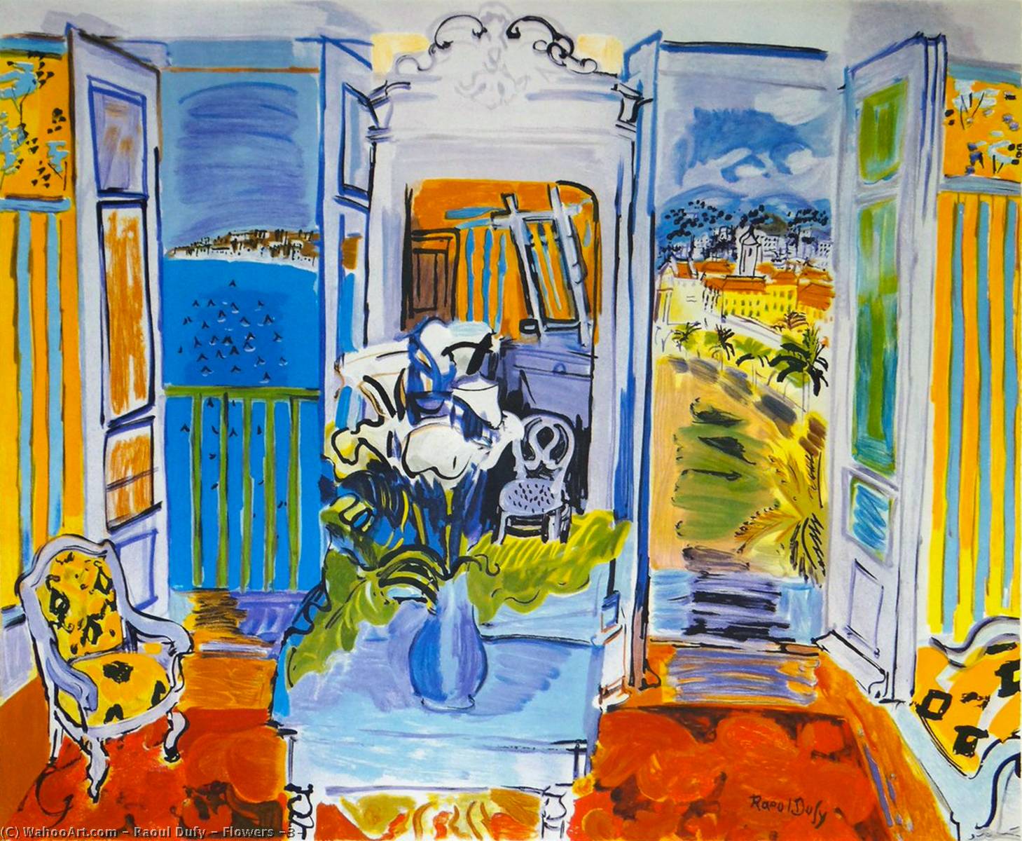 Flowers (3) — Raoul Dufy