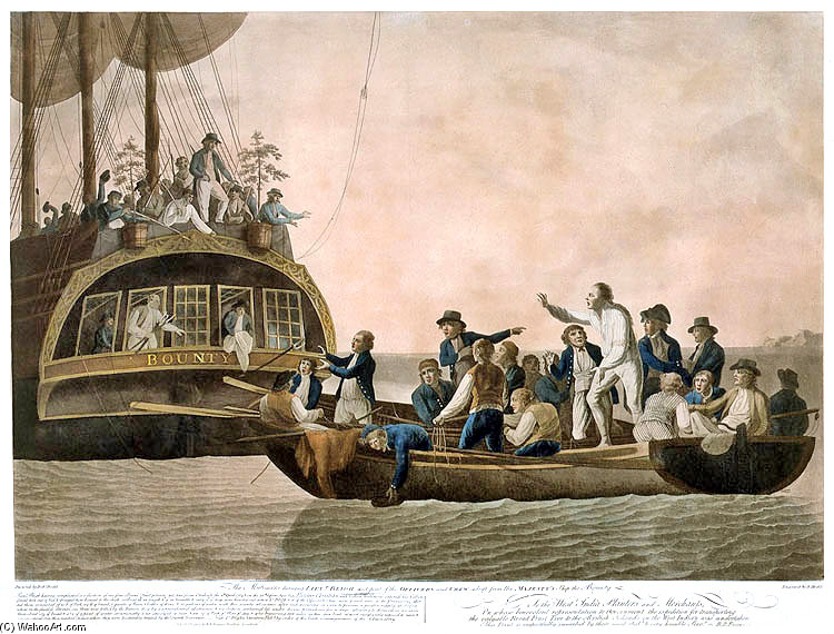 Mutiny Hms Bounty — Robert Dodd