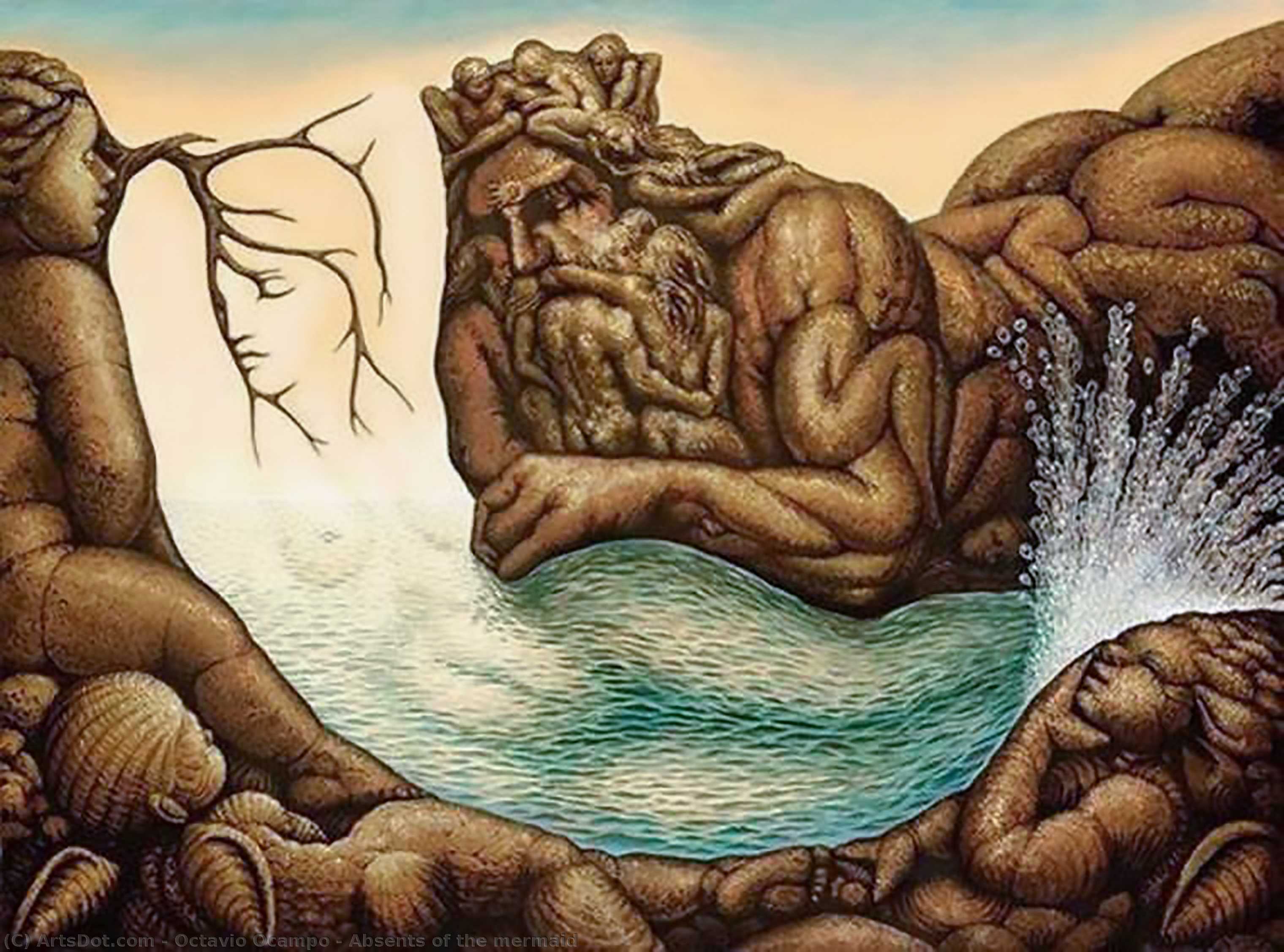 Absents Of The Mermaid — Octavio Ocampo