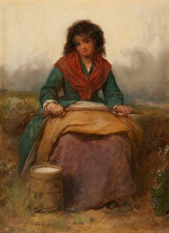 Milkmaid — Thomas Faed